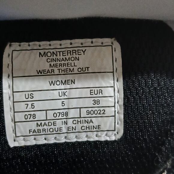 Merell Monterrey Cinnamon 7 1/2 Women's Hikers Vibram Sole Torsion Cotrol System - Picture 13 of 16